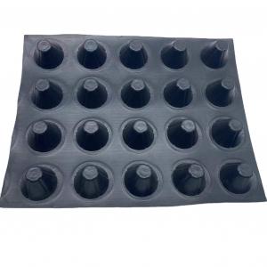 China HDPE Dimple Membrane Drain Mat for Eco-friendly Construction Waterproof Plastic Sheet supplier