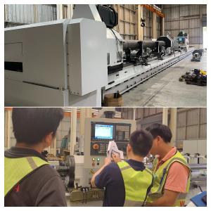 China 2 Heads Customized Skiving And Roller Burnishing Machine With SIEMENS CNC wholesale