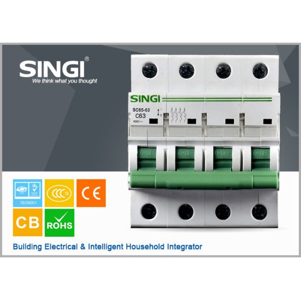 DZ47 type mini circuit breakers daftar har ga mcb with  4p small mcb miniature korea circuit breaker