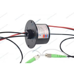 Integrate Fiber Optic Rotary Joint Slip Ring With SM & FC APC Connector