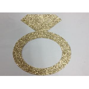 China 300gsm Glitter Glitter Paper Letters 5 Tall Gold Glitter Paper Ring supplier