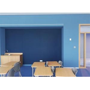 China Classroom Acoustic Sound Absorbing Wall Panels , Studio Acoustic Panels Anti Static supplier