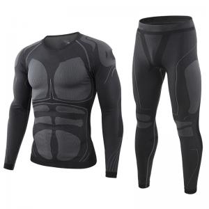 Classic Military Tactical Shirt Set Solid Color Thermal Underwear Suit