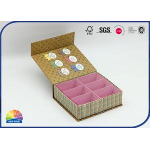 4c Colorful Print Matte Paper Hinged Lid Box For Candles Soaps