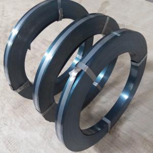 China C67S Roller Shutter Door Spring Coiling Strips1.2x60 mm Spring Steel Coil Blue Steel Strip supplier