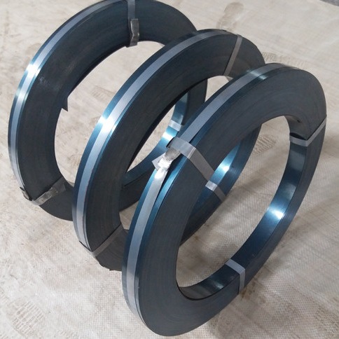 China Primavera de la puerta del obturador del rodillo de C67S que arrolla la tira de acero azul de la bobina de acero de la primavera de Strips1.2x60 milímetro wholesale