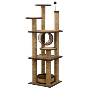 Indoor Comfy Cat Climbing Frame Exquisite Appearance OEM / ODM Available
