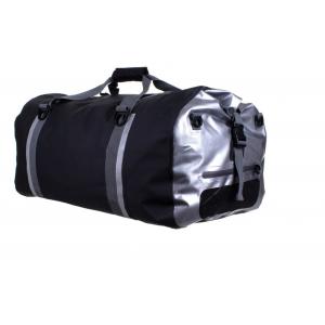 le voyage 90L imperméable met en sac le camping noir argenté de sacs marins à voyage