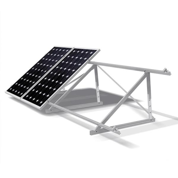Carril sacado ajustable ranurado del carril de la aleación de aluminio, sistemas de aluminio del montaje del panel solar del carril del perfil
