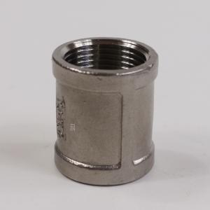 China ASTM A351 Stainless Steel Cast Fittings CL150 Threaded Banded Coupling supplier