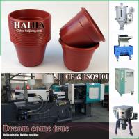 China 180T plastic flower pot mould and injection molding machine Tie Bars 470*470 on sale