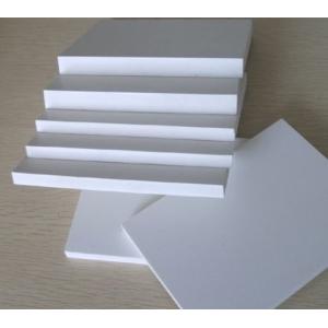 China Thickness 5mm 10mm PVC Foam Board Sheet White Furniture White PVC Sheet supplier