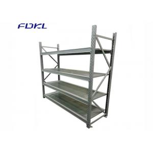 China Heavy Duty Warehouse Metal Storage Racks 200-500KG UDL Per Level Loading Capacity supplier