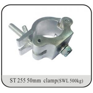 Light Trussing Heavy Duty O Swivel Clamp With Half Coupler 10mm - 20mm Thickness