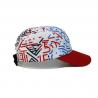 High Quality 5 Panel Caps sublimation pattern camper cap with polyester with