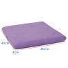 China Breathable Gel Memory Foam Seat Cushion With Antibacterial Washable Cover wholesale