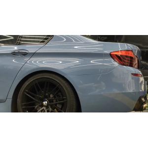 Powder Porcelain Blue High Gloss Car Wrap Grime Resistant Multifunction