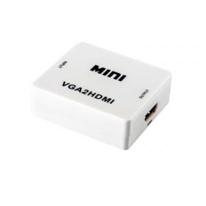 5V 1A 40g HDTV STB VGA Audio To HDMI Converter