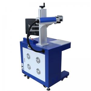 China Small Fiber Laser Marking Machine / Watches Camera Buckles Laser Marking Device supplier