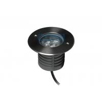 China 3 * 2W Symmetrical Light Power LED Inground Lamp 116mm Front Cover ETL Listed on sale