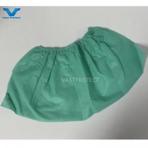 2-30g Industrial OEM Disposable PP Durable Elastic Green Shoe Cover