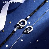 China 0.22m 0.1oz Sterling Silver Jewelry Sets Silver Chain And Bracelet Set ODM on sale