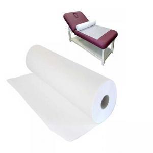 China 60gsm Disposable Medical Crepe 50m Patient Bed Paper Roll supplier