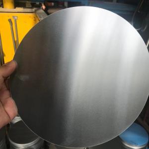 China Alloy 1060 Deep Drawn Aluminum Round Circle Plain For Industrial Lighting supplier
