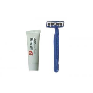 China Hotel Or Travel Carry sharp Twin Blades Dorco Disposable Shaving Razor with shaving cream supplier