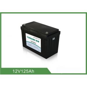 China Customized RV Camper Battery 12V 125AH Environmental Friendly supplier