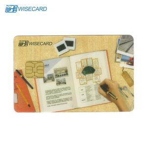 PVC Payment Biometric RFID Card PETG RFID With Chip Magstripe