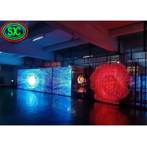 Transparent Led Window Display Screen Glass Panel Poster P3.91 Customized Shape