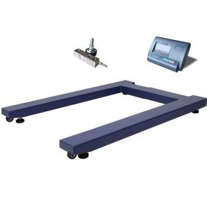 China 3 Ton U Shaped Carbon Steel Movable Digital Pallet Beam Scales supplier