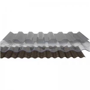 Nontoxic Polycarbonate Corrugated Roofing Sheets Weatherproof Multicolor