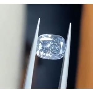 Blue Color HPHT Polished Lab Grown Loose Diamonds Vs Vvs Clarity Small Size