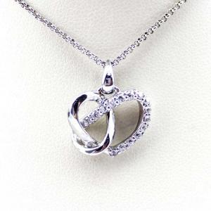 China Sterling Silver CZ Diamonds Heart Pendant  Women Necklace (P-116) supplier