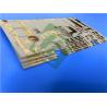 China RO4725JXR PCB double-sided copper 0.8mm Thick, 30.7mil Core, and ENIG Finish for Antenna Applications wholesale