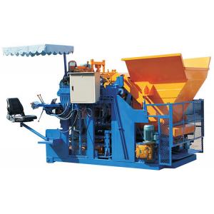 Customizable Mold Size Moving Cement Block Machine For Large Scale Production