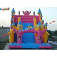 China Cute Mickey Mouse Commercial Inflatable Slide  /  Customized Inflatable Zip Slide Toys on sale