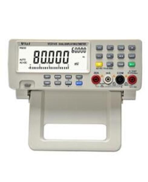 El MULTÍMETRO de DIGITAL VC8145 LCD grande muchos funciona