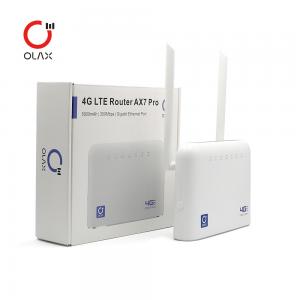 OLAX AX7 PRO 300Mbps CPE Wifi Router 4 LAN Port  4g Router With Sim Slot And External Antenna
