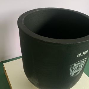China Crucibles Silicon Carbide Graphite Crucible Various Sizes Closure Type None Ideal for High Temperature Melting Processes wholesale