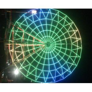 China Super Color Amusement Park Led Rgb Pixel Ferris Wheel Decoration supplier