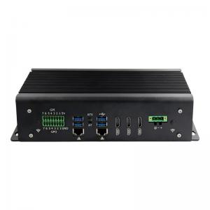 Low Power Embedded Industrial Computer 9V - 36V Industrial Fanless Computer