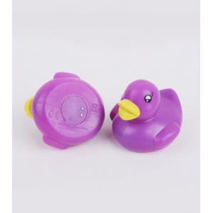 PVC Free LED Flashing Bath Ducks TPE Material , Bath Time Toys For Toddlers 