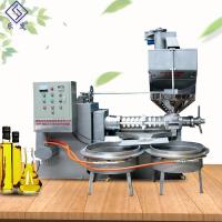 China 15kw Power Screw Type Press Machine / Hot Press Oil Expeller Machine 120 - 160kg/H Capacity on sale