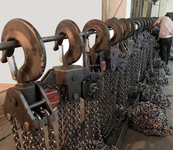 Manual Lifting Chain Block/Hoist HSZ-CA 20T 3m-12m Height For Building Construction Mining Warehouse, etc
