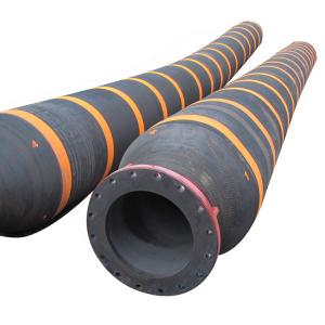 Rubber Hose 6 Inch Corrugated Pipe 24" Floating Oil Hose Rubber Dredging Hose For Marine