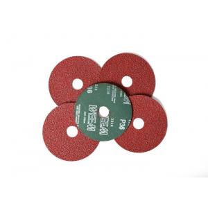 Heavy Fiber Coated Abrasives Disc , Aluminum Oxide Grinding Wheel