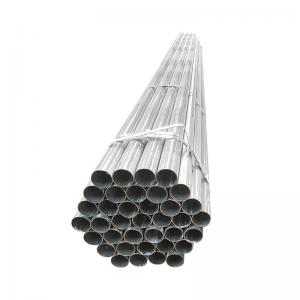 GI Pipe Steel Pre Galvanized Tube Hot Dip Galvanized Round Steel Pipe For Construction